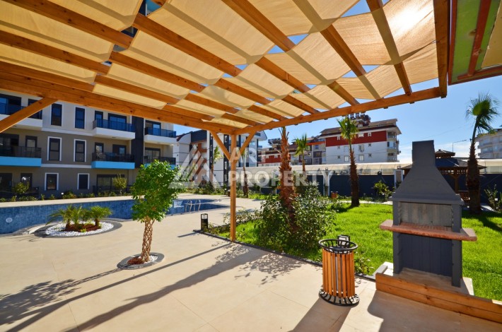 Садовый дуплекс 2+1 в отличной резиденции, 125 кв.м.Авсалла, Алания. Супер-цена! - Ракурс 4