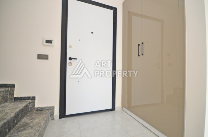 Садовый дуплекс 2+1 в отличной резиденции, 125 кв.м.Авсалла, Алания. Супер-цена! - Ракурс 20