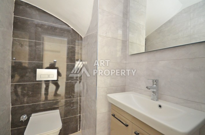 Садовый дуплекс 2+1 в отличной резиденции, 125 кв.м.Авсалла, Алания. Супер-цена! - Ракурс 23