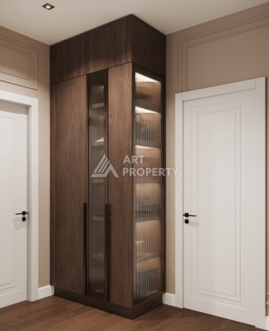 Элегантный проект двухуровневых квартир и вилл с шикарным видом на всю Аланию в районе Тепе - Ракурс 64