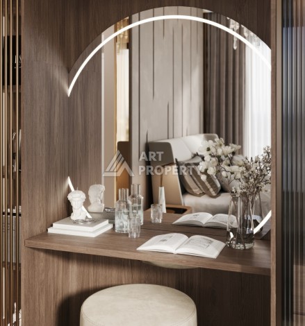 Элегантный проект двухуровневых квартир и вилл с шикарным видом на всю Аланию в районе Тепе - Ракурс 65