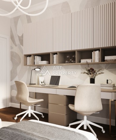 Элегантный проект двухуровневых квартир и вилл с шикарным видом на всю Аланию в районе Тепе - Ракурс 69