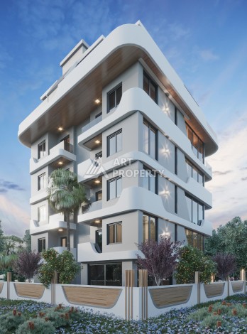 Лучший проект в самой лучшей локации Алании возле знаменитого пляжа Клеопатра - Ракурс 3