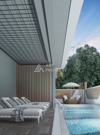 Лучший проект в самой лучшей локации Алании возле знаменитого пляжа Клеопатра - Ракурс 4