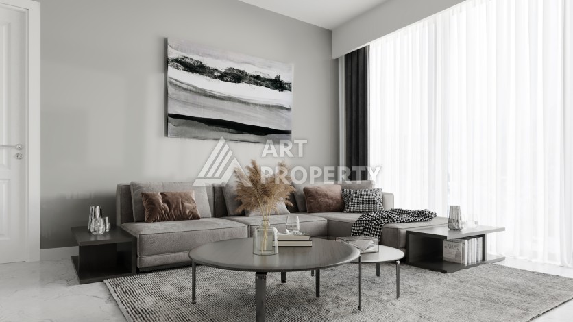 Лучший проект в самой лучшей локации Алании возле знаменитого пляжа Клеопатра - Ракурс 8