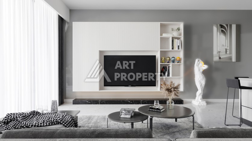 Лучший проект в самой лучшей локации Алании возле знаменитого пляжа Клеопатра - Ракурс 9