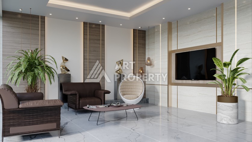 Лучший проект в самой лучшей локации Алании возле знаменитого пляжа Клеопатра - Ракурс 7