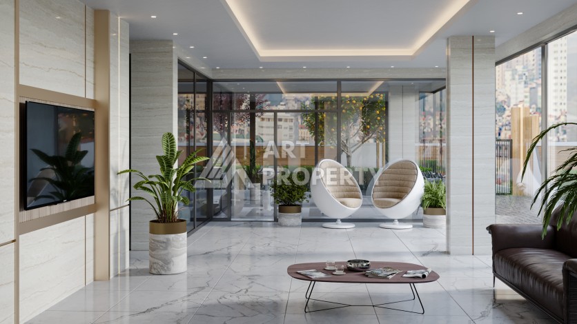 Лучший проект в самой лучшей локации Алании возле знаменитого пляжа Клеопатра - Ракурс 12