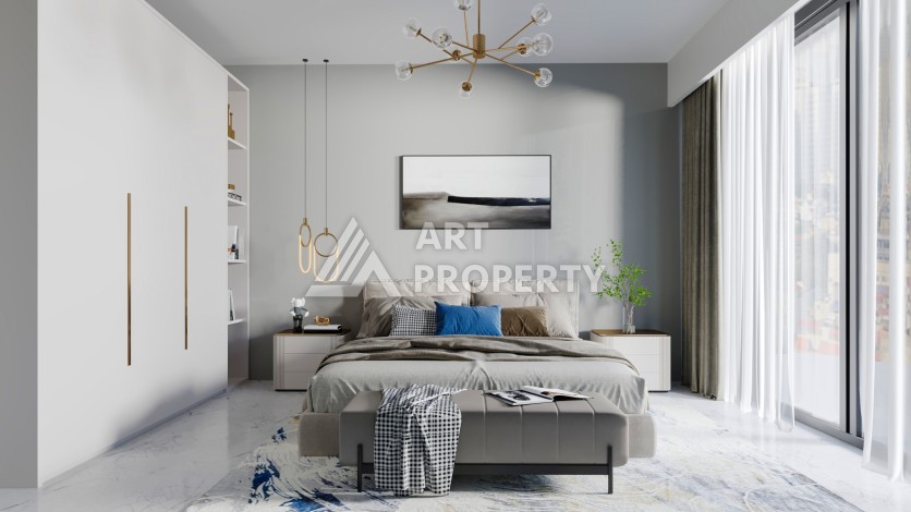 Лучший проект в самой лучшей локации Алании возле знаменитого пляжа Клеопатра - Ракурс 10