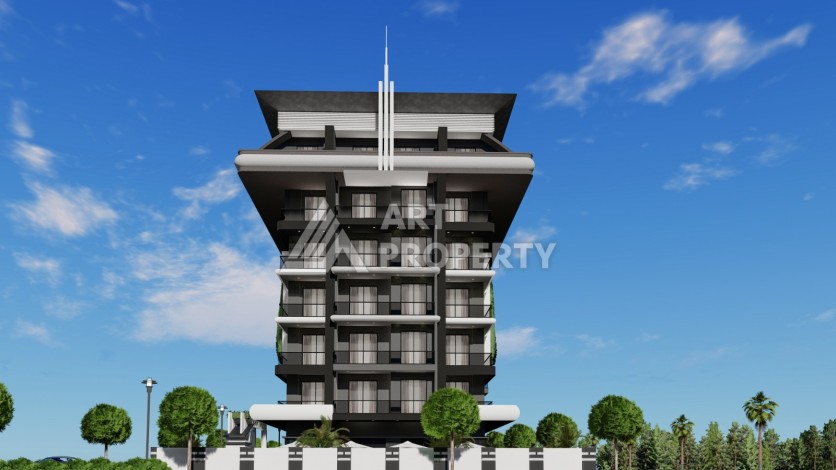 Бутик комплекс с квартирами различных планировок от 50 до 118 кв.м. в районе Махмутлар - Ракурс 3