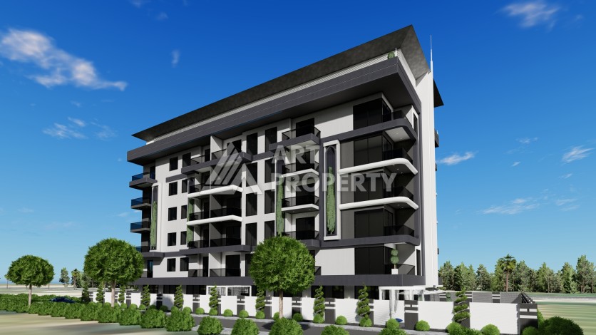 Бутик комплекс с квартирами различных планировок от 50 до 118 кв.м. в районе Махмутлар - Ракурс 4