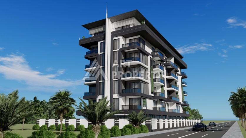 Бутик комплекс с квартирами различных планировок от 50 до 118 кв.м. в районе Махмутлар - Ракурс 5