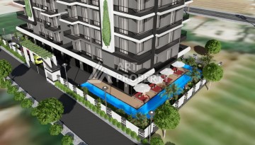 Бутик комплекс с квартирами различных планировок от 50 до 118 кв.м. в районе Махмутлар - Ракурс 9