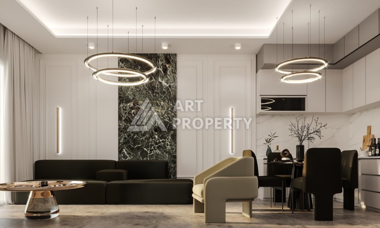 Бутик комплекс с квартирами различных планировок от 50 до 118 кв.м. в районе Махмутлар - Ракурс 12