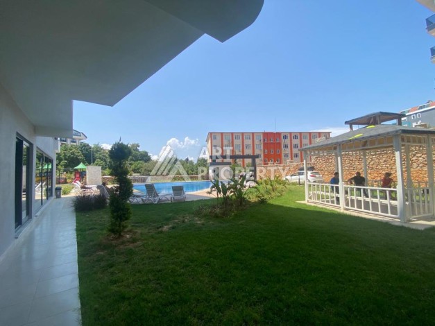 Квартира 1+1 с большой площадью 60 кв.м в открытом районе для внж Оба Алания - Ракурс 8