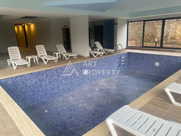 Квартира 1+1 с большой площадью 60 кв.м в открытом районе для внж Оба Алания - Ракурс 12