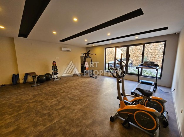 Квартира 1+1 с большой площадью 60 кв.м в открытом районе для внж Оба Алания - Ракурс 16