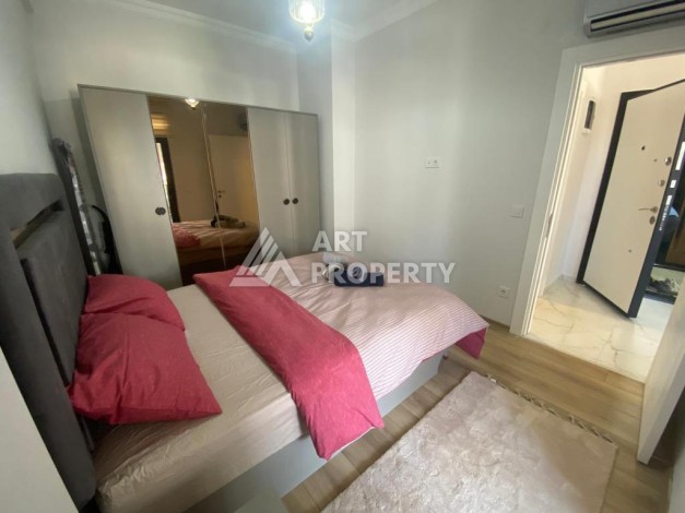 Квартира 1+1 с большой площадью 60 кв.м в открытом районе для внж Оба Алания - Ракурс 20