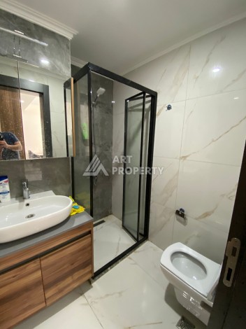 Меблированная квартира 1+1 в современном ЖК, 50 кв.м. Оба, Алания. - Ракурс 3