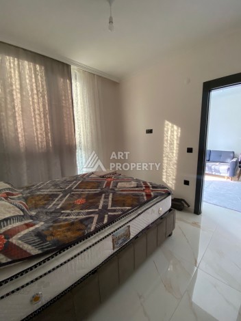 Меблированная квартира 1+1 в современном ЖК, 50 кв.м. Оба, Алания. - Ракурс 4