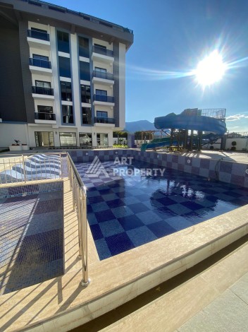 Меблированная квартира 1+1 в современном ЖК, 50 кв.м. Оба, Алания. - Ракурс 11