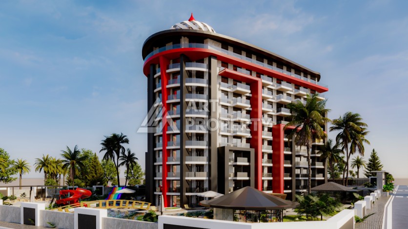 Квартира 1+1 по цене ниже прайса в Газипаша, 60 кв.м. - Ракурс 2