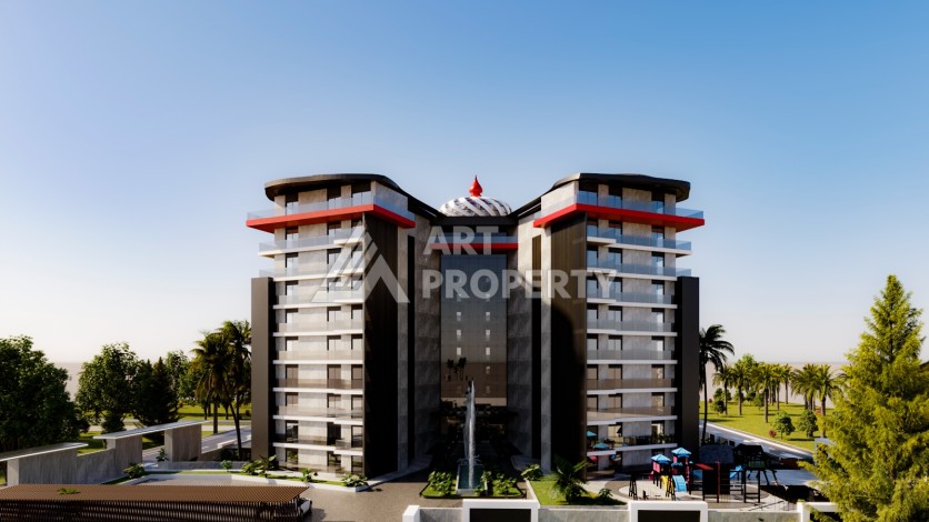 Квартира 1+1 по цене ниже прайса в Газипаша, 60 кв.м. - Ракурс 4