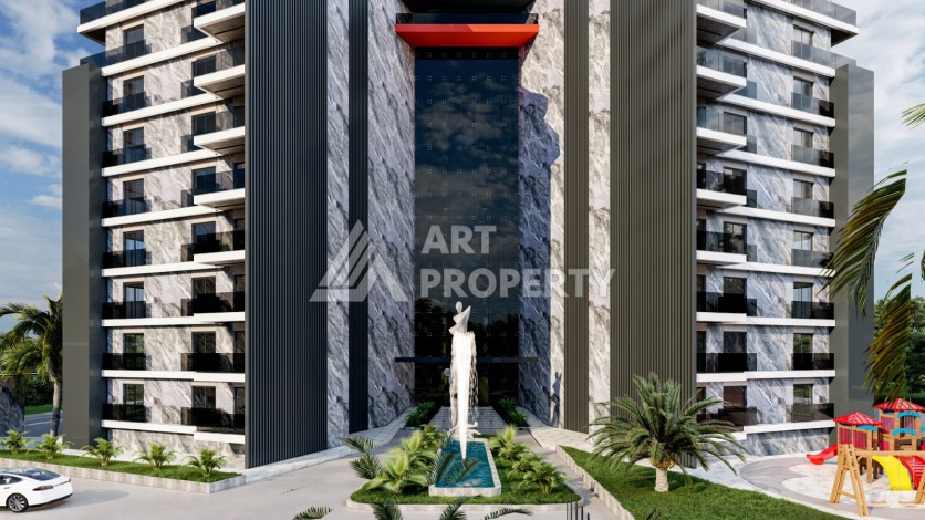 Квартира 1+1 по цене ниже прайса в Газипаша, 60 кв.м. - Ракурс 5