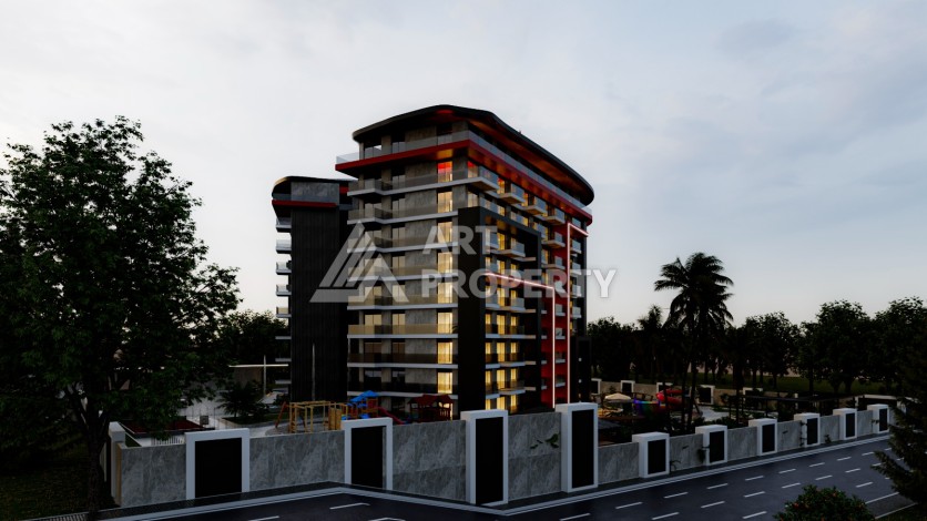 Квартира 1+1 по цене ниже прайса в Газипаша, 60 кв.м. - Ракурс 9