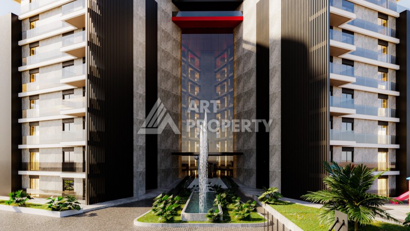 Квартира 1+1 по цене ниже прайса в Газипаша, 60 кв.м. - Ракурс 15