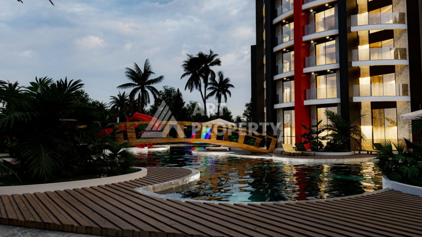 Квартира 1+1 по цене ниже прайса в Газипаша, 60 кв.м. - Ракурс 16