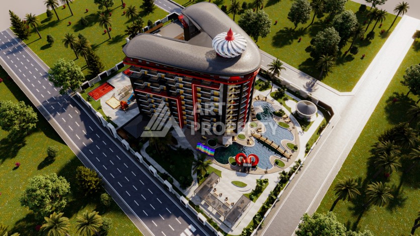 Квартира 1+1 по цене ниже прайса в Газипаша, 60 кв.м. - Ракурс 19
