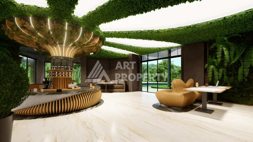 Квартира 1+1 по цене ниже прайса в Газипаша, 60 кв.м. - Ракурс 33