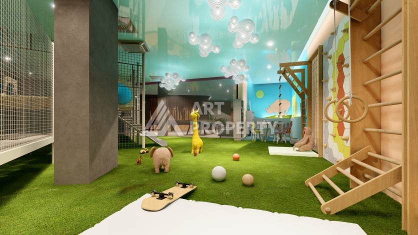 Квартира 1+1 по цене ниже прайса в Газипаша, 60 кв.м. - Ракурс 39