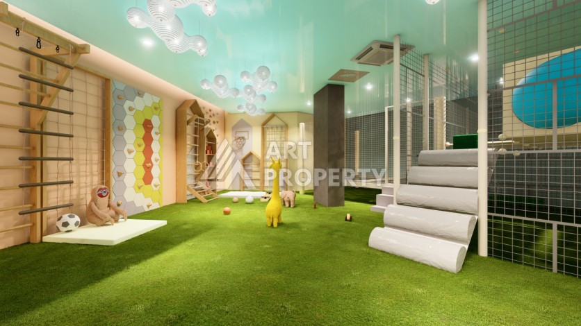 Квартира 1+1 по цене ниже прайса в Газипаша, 60 кв.м. - Ракурс 44