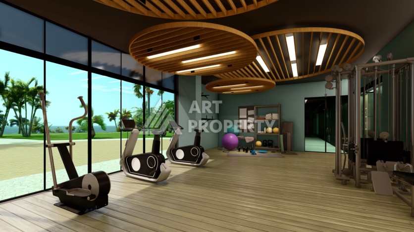 Квартира 1+1 по цене ниже прайса в Газипаша, 60 кв.м. - Ракурс 47