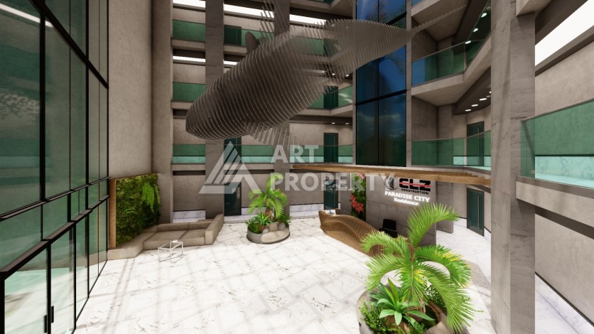 Квартира 1+1 по цене ниже прайса в Газипаша, 60 кв.м. - Ракурс 48