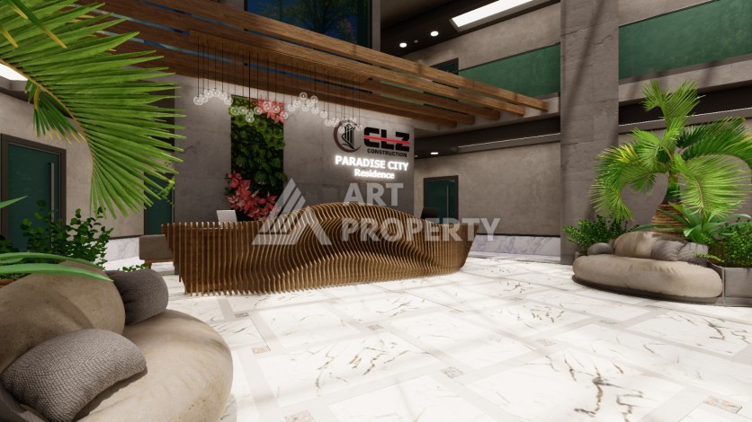 Квартира 1+1 по цене ниже прайса в Газипаша, 60 кв.м. - Ракурс 49