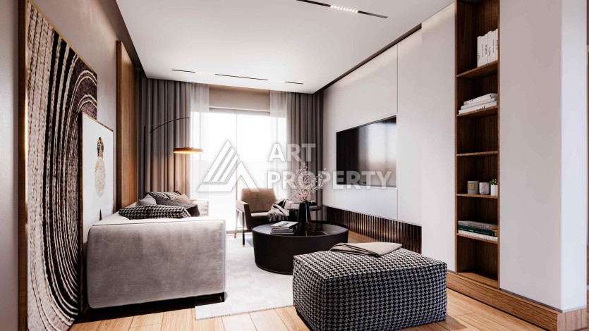 Квартира 1+1 по цене ниже прайса в Газипаша, 60 кв.м. - Ракурс 50