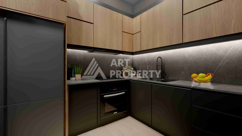 Квартира 1+1 по цене ниже прайса в Газипаша, 60 кв.м. - Ракурс 51