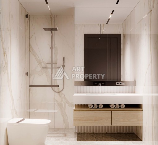 Квартира 1+1 по цене ниже прайса в Газипаша, 60 кв.м. - Ракурс 53