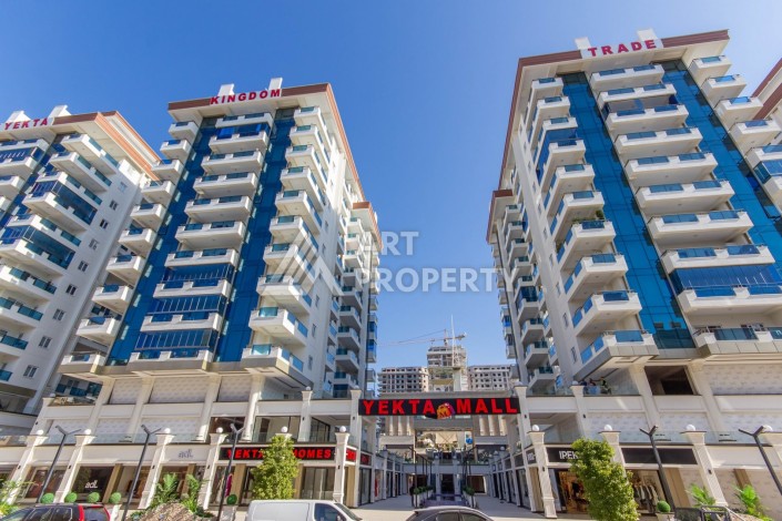 Квартира 1+1 в премиум комплексе в Махмутларе, 70 кв.м. - Ракурс 2