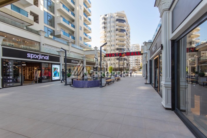 Квартира 1+1 в премиум комплексе в Махмутларе, 70 кв.м. - Ракурс 12