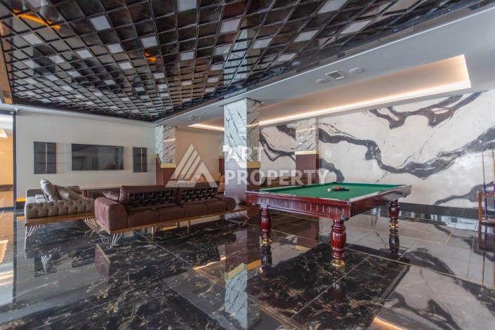 Квартира 1+1 в премиум комплексе в Махмутларе, 70 кв.м. - Ракурс 28