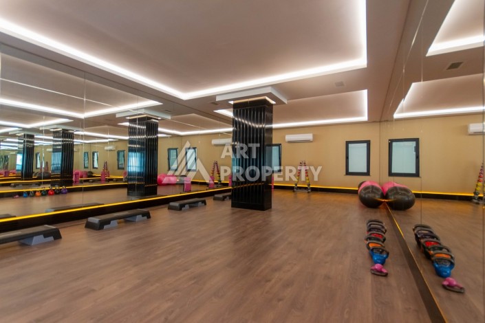 Квартира 1+1 в премиум комплексе в Махмутларе, 70 кв.м. - Ракурс 35