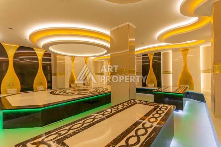 Квартира 1+1 в премиум комплексе в Махмутларе, 70 кв.м. - Ракурс 60