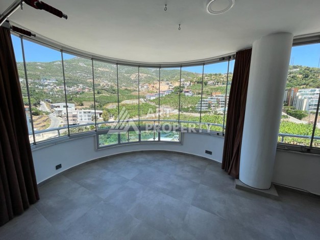 Видовая квартира 2+1 с современным дизайном, 120 кв.м. Джикджилли, Алания. - Ракурс 18