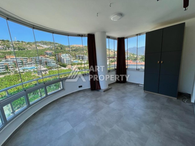 Видовая квартира 2+1 с современным дизайном, 120 кв.м. Джикджилли, Алания. - Ракурс 21