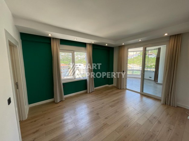 Видовая квартира 2+1 с современным дизайном, 120 кв.м. Джикджилли, Алания. - Ракурс 22