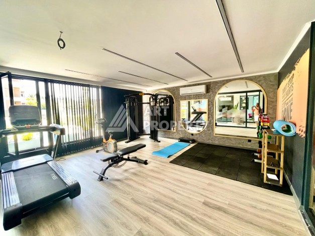 Светлый дуплекс 2+1 с садом, 140 кв.м. Оба, Алания. Подходит под ВНЖ - Ракурс 2